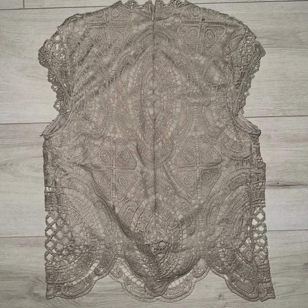 REBELLION Boho Crochet Sleeveless Top size small - Picture 10 of 10